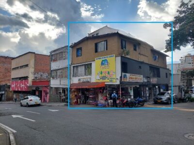 MEDELLIN BOSTON VENDO EDIFICIO ESQUINERO